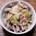 ポニーリボン's cooksnap of when they made 豚とキャベツのバター炒め丼.
