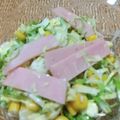 浪花のあっちゃん☆'s cooksnap of when they made 簡単キャベツとハムのコールスローサラダ.