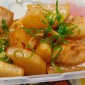 あきつま（杏花☆）'s cooksnap of when they made 大根と鶏肉の豆板醤炒め.