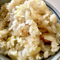 平野モコ's cooksnap of when they made ☆焼き長ねぎの炊き込みご飯☆.