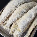 クックTXFDVO☆'s cooksnap of when they made 冷凍素材にそのまま衣をつけてフライに！.