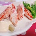 みっくママ's cooksnap of when they made 巻きながら食べてね紫蘇カニカマワサビマヨ.
