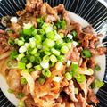 みまゆ's cooksnap of when they made 新玉と豚肉★甘辛コチュジャン炒め.