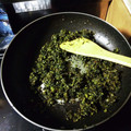 冴羽智広's cooksnap of when they made 簡単　大根の葉っぱのふりかけ.