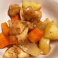 さかなままん's cooksnap of when they made 鶏胸肉とじゃがいもの甘辛煮.