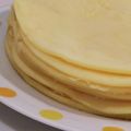 ゆ→ちむ❦180SX's cooksnap of when they made 豆乳と強力粉で♪もっちもちクレープ♡.