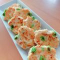 ☆３匹の子ぶた☆'s cooksnap of when they made 豆腐と鶏ミンチの落とし焼き(枝豆入り).