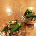 days713's cooksnap of when they made 茗荷&オクラで箸休めの一品☆.