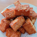 ☆３匹の子ぶた☆'s cooksnap of when they made 簡単！焼肉のタレで焼き厚揚げ♪.