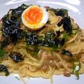 とんちｬﾝ's cooksnap of when they made ♪納豆スパゲティ☆柚子胡椒風味で♪.