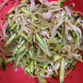 nuy's cooksnap of when they made もやしときゅうりのナムル.