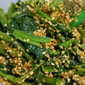 ちゃいまむ's cooksnap of when they made 黄金比♡基本のほうれん草のごま和え.