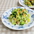 umemodoki's cooksnap of when they made 春キャベツとコーンのサラダ【柏市学校給食.