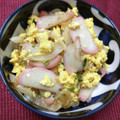 SUNMOONMOM's cooksnap of when they made 玉葱と蒲鉾の卵とじ.