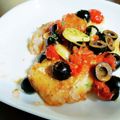 ぴょんた44's cooksnap of when they made タラの地中海風グリル.