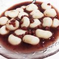 ゆいちん5's cooksnap of when they made お豆腐白玉団子入り☆冷やしぜんざい.