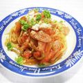 ＠迷子＠'s cooksnap of when they made 絶品♪フレッシュトマトのナポリタン.