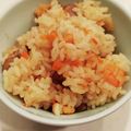 yutoka's cooksnap of when they made 炊飯器で簡単♪えびピラフ.