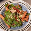 料理初心者imsk's cooksnap of when they made 食欲倍増！鶏がらスープで無限ピーマン炒め.