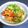 ＠迷子＠'s cooksnap of when they made レンジで時短！甘辛チキンのキムチーズ♡.