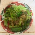 ママとキューピー's cooksnap of when they made 小松菜のおかかマヨ和え.
