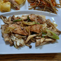 ポニーリボン's cooksnap of when they made しいらの照り焼きとキノコたっぷり炒め.