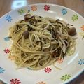 2880naaao's cooksnap of when they made ワンパン！しめじと塩昆布の和風パスタ.
