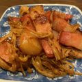 みっきーご飯大好き's cooksnap of when they made えのきとベーコンのバター醤油炒め.