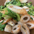 snow012's cooksnap of when they made 簡単!! ちくわとレタスのマヨネーズ炒め.