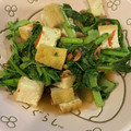 大熊猫さん's cooksnap of when they made 大根の葉と厚揚げの炒め煮☆簡単副菜.