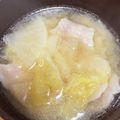 majyu1011's cooksnap of when they made クイック豚汁☆白菜と大根.