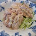 paseli's cooksnap of when they made レンジで簡単ノンオイル♪旨辛だれの蒸し鶏.