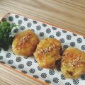 まこさんど's cooksnap of when they made 鶏つくね。しそ、玉ねぎ入り。お弁当にも。.