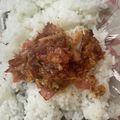 ｍａｃｏ's cooksnap of when they made ❀ベーコンおかかマヨおにぎり☆セコマ風❀.