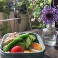 わかばのあおちゃん's cooksnap of when they made スナップエンドウの塩ゆで☆醤油マヨ.