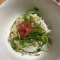 ☆na6284☆'s cooksnap of when they made ふっくら❤釜揚げしらす丼　うめ＋大葉のせ.