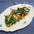 バカリャウ's cooksnap of when they made あと一品！舞茸とニラの卵とじ.
