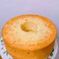 noezou's cooksnap of when they made 豆乳でふんわりゆずシフォンケーキ.