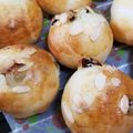 sekinak's cooksnap of when they made 手捏ね　レーズンパン（ベーシックレシピ）.