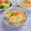 めみたん☆'s cooksnap of when they made 油揚げで簡単♪たまご丼.