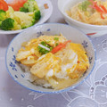 めみたん☆'s cooksnap of when they made 油揚げで簡単♪たまご丼.