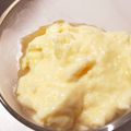 エリーモ's cooksnap of when they made 黄金比率☆レンジで2分！米粉のカスタード.