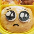 優真翔湧's cooksnap of when they made 薄焼きたまごで ぴえん キャラ弁.