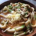 り☆ほ's cooksnap of when they made キムチの素だけで！うま辛キムチうどん.