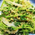 飲んだくれよーちゃん's cooksnap of when they made もやしと豆苗のナムル.