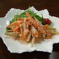 ヌーシ's cooksnap of when they made カンタン！ごぼうとにんじんのサラダ.