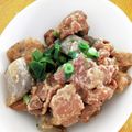 ちえたろう's cooksnap of when they made ホルモンの味噌煮込み（土手煮、土手焼き）.