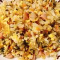 ★まいちむ★'s cooksnap of when they made 高菜の油炒め de 高菜チャーハン.