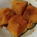 ぷくりる's cooksnap of when they made レンジで簡単6分！かぼちゃの煮物.