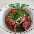 クック6Q6IMY☆'s cooksnap of when they made トマトと薬味のさっぱり！だしサラダ.